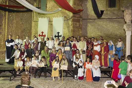 Los oficios de la época se imponen en el concurso de indumentaria medieval de Manzanares