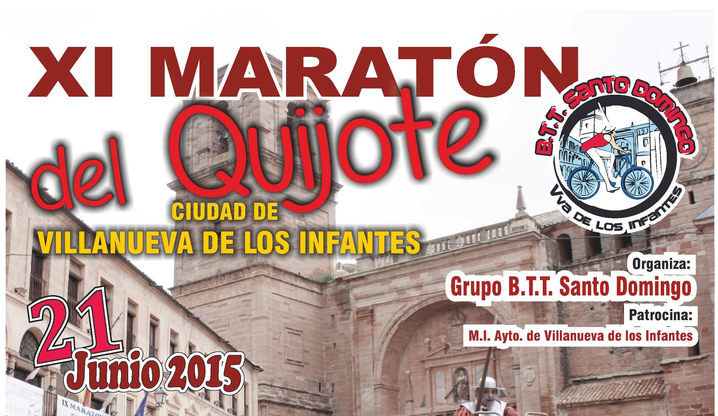 El Club Ciclista BTT Santo Domingo organiza el XI Maratón del Quijote Ciudad de Villanueva de los Infantes