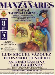 Festival Taurino-Flamenco en el 81 aniversario de la muerte de Ignacio Sánchez-Mejías