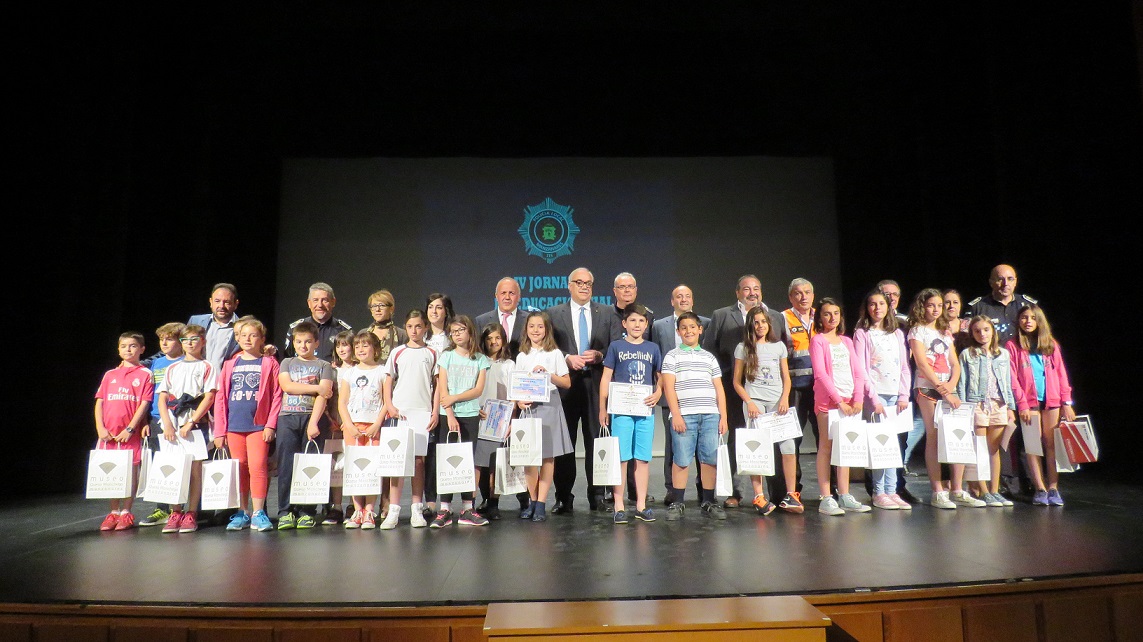Premiados en las Jornadas de Educación Vial de Manzanares