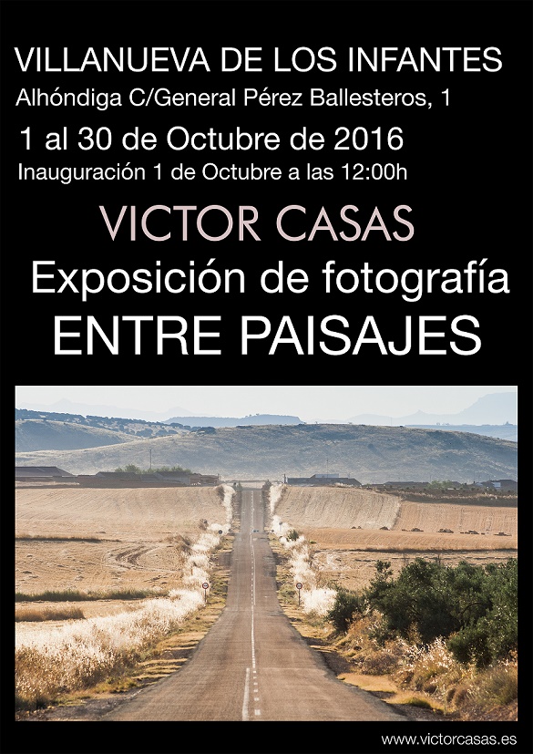 Víctor Casas expone en Infantes ‘Entre Paisajes’ del 1 al 30 de octubre
