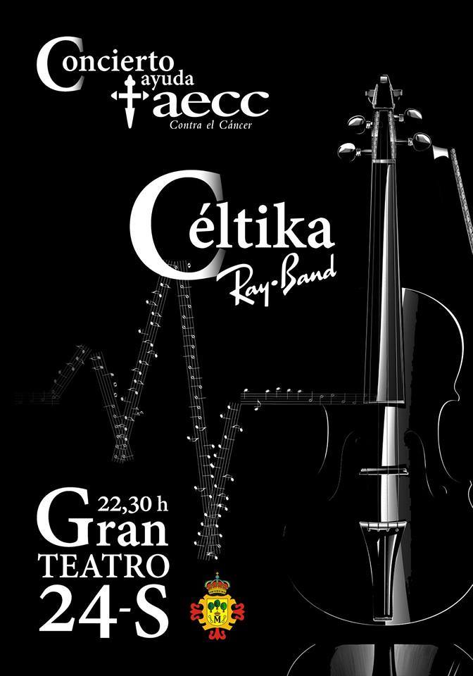 Concierto Benéfico en Manzanares a cargo de CELTIKA Ray Band y componentes del Coro Mansil Nahar a favor de la AECC