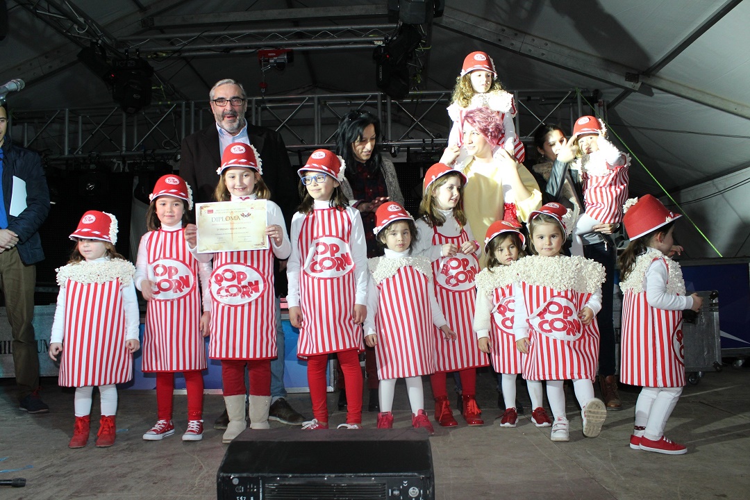 ‘Palomitas’ gana el primer premio del Carnaval infantil en categoría de grupos en Villanueva de los Infantes