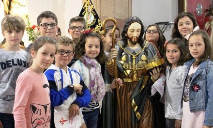 En La Solana, el VIII Caminillo de Santiago abrazó al Apóstol en San Sebastián