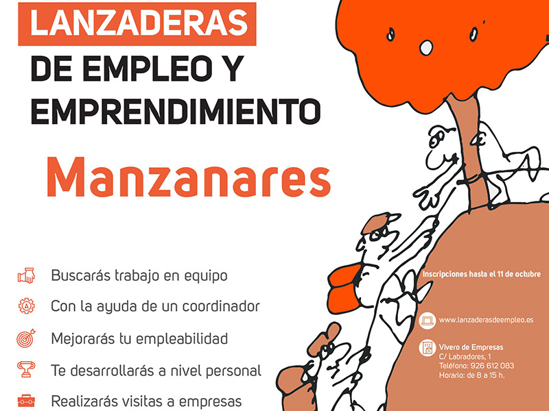 Manzanares contará en octubre con una Lanzadera de Empleo para mejorar la inserción laboral de 20 personas