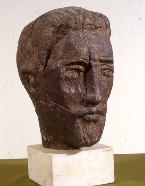 La escultura ‘Estudio de la Cabeza’ de José Luis Sánchez, pieza del mes de ‘Vive tu museo’