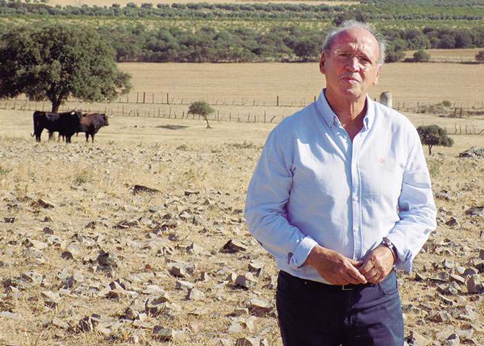 Felipe Lasanta Marín, uno de los cuatro administradores de la ganadería de Víctor y Marín