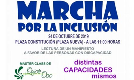 Valdepeñas celebrará mañana su Marcha por la Inclusión, ‘Distintas capacidades, mismos derechos’