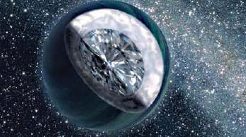Los planetas formados por “diamante”