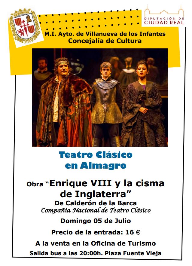 El Ayuntamiento organiza un viaje para asistir al Festival de Teatro de Almagro