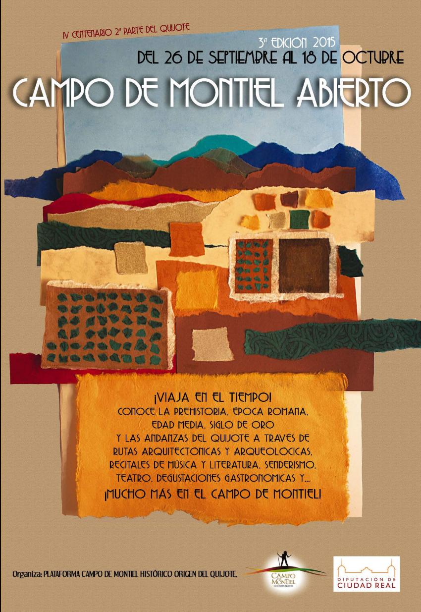 Este fin de semana comienza la 3ª edición del Cultural Campo de Montiel Abierto, que se celebra del 26 de septiembre al 24 de octubre en 23 municipios castellano-manchegos