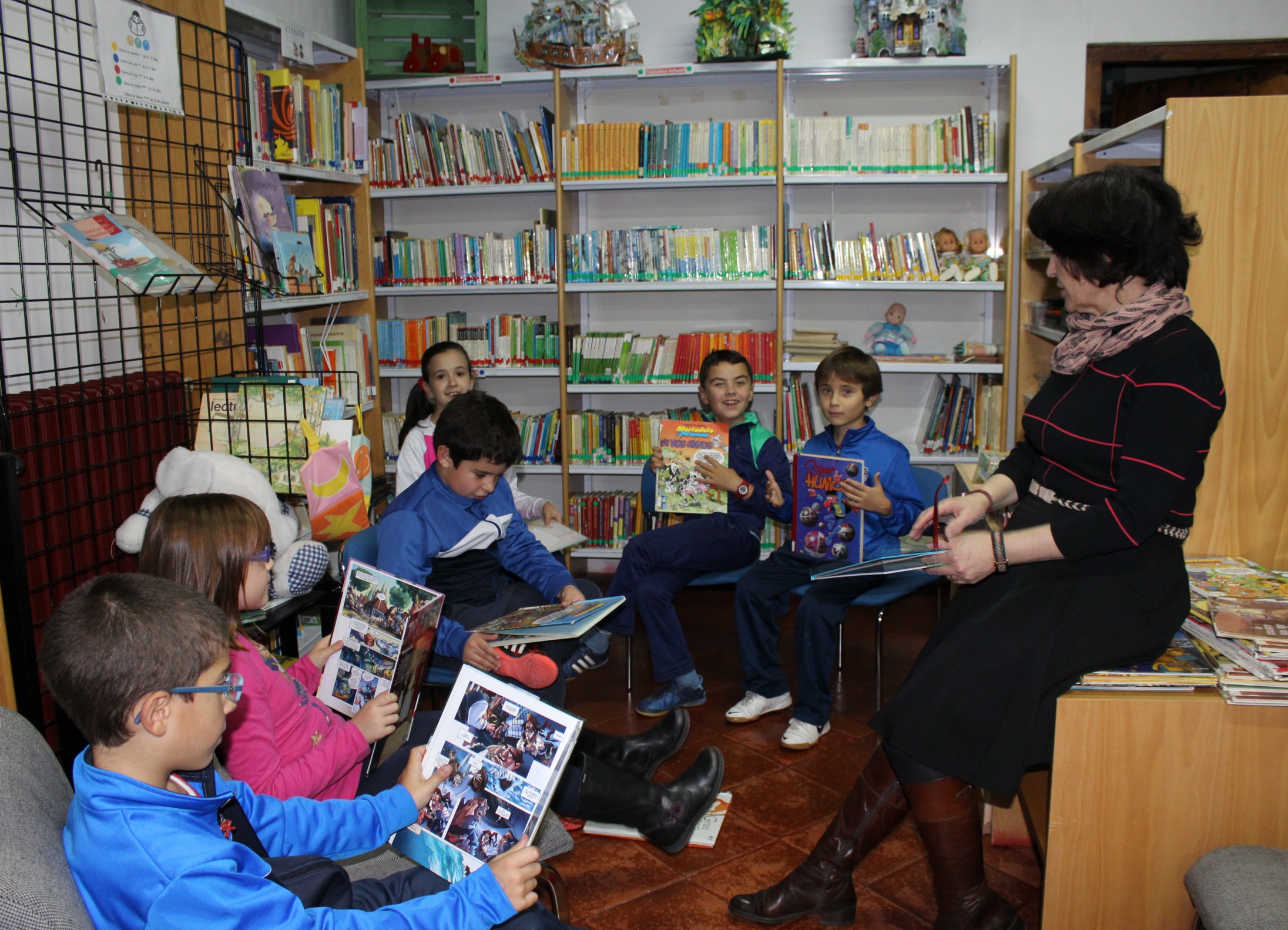 Comienzo de los talleres de animación a la lectura en Villanueva de los Infantes