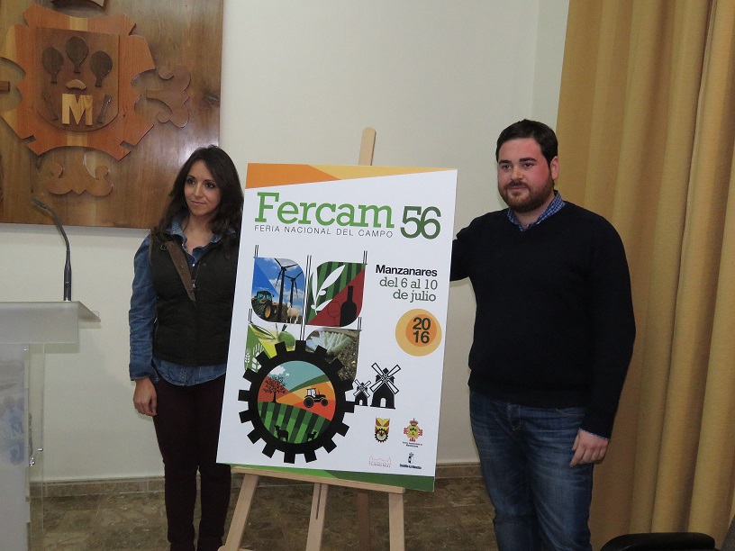 El cartel ganador para FERCAM 2016 refleja la identidad y trayectoria de este importante evento