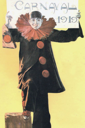 Dibujo de Ángel Andrade para el carnaval