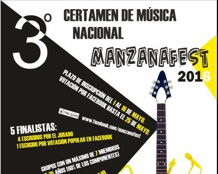 Ya están seleccionados los grupos para el Certamen de Música Nacional “ ManzanaFest ”