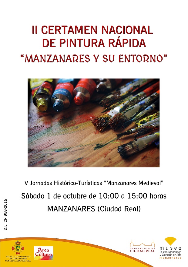 II Edición del Certamen Nacional de Pintura Rápida “Manzanares y su entorno”
