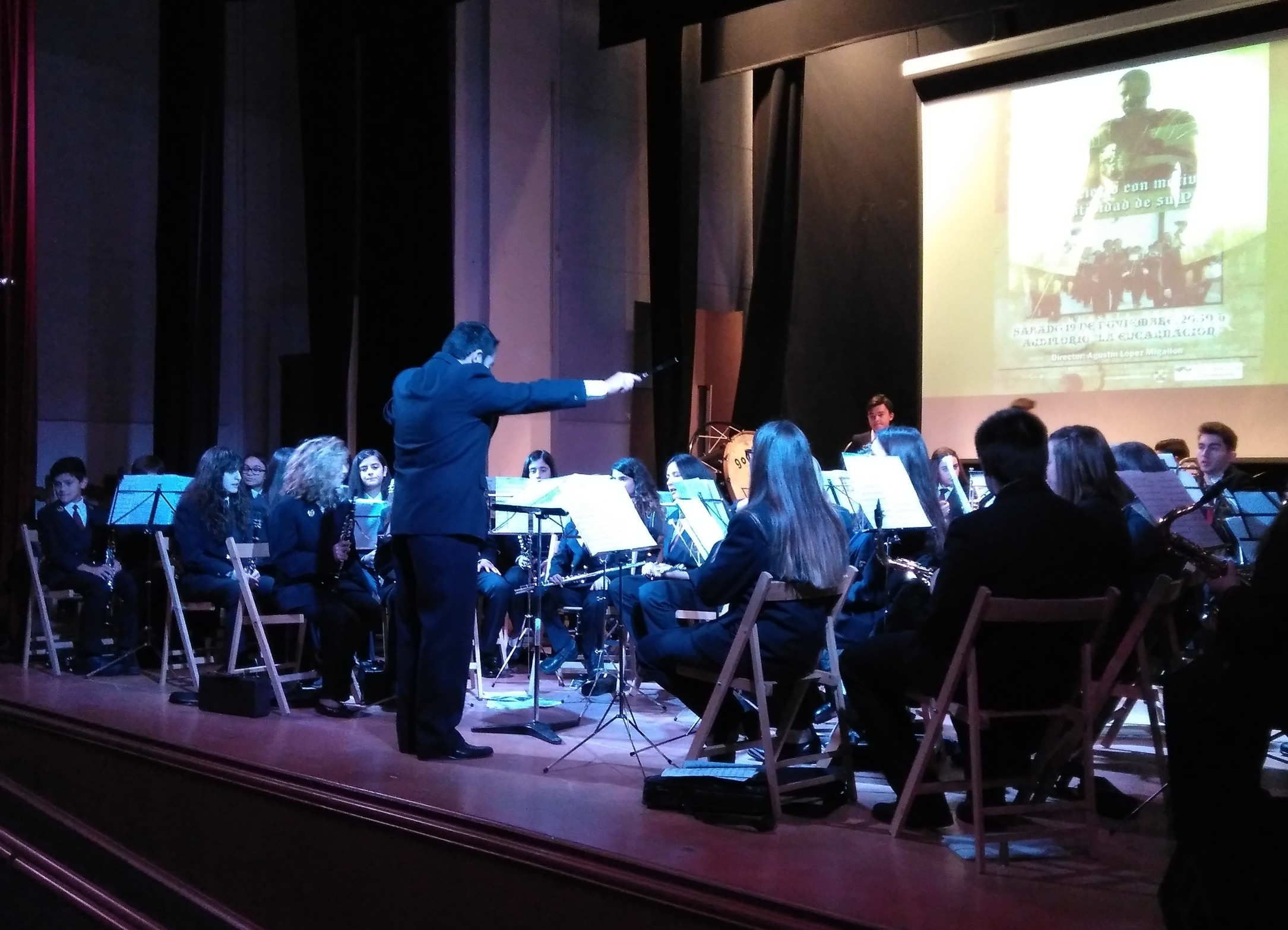 Música de película y otros clásicos en el Concierto de la Agrupación Musical Santa Cecilia en honor a su patrona en Infantes
