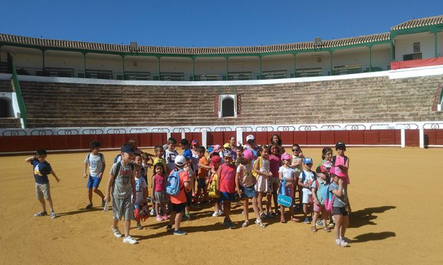 Varios grupos de jóvenes conocen la historia y encantos de Manzanares