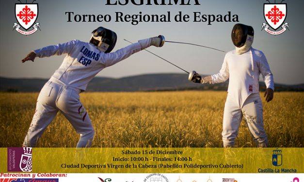 Valdepeñas se convierte este sábado en escenario del Torneo Regional de Esgrima