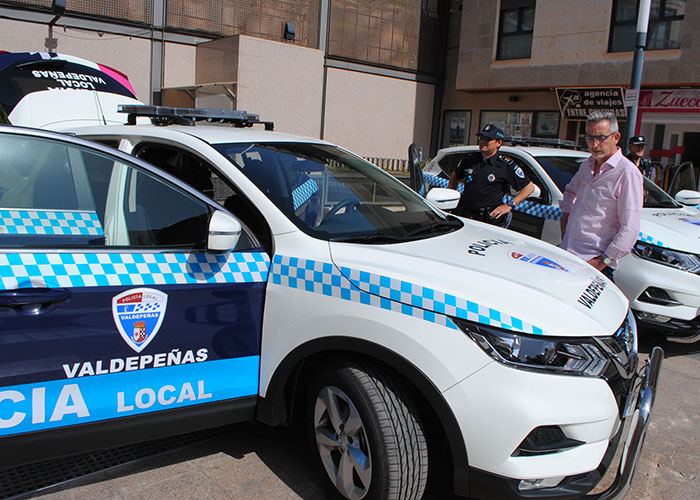 La Policía Local de Valdepeñas renueva dos patrullas de su flota de vehículos