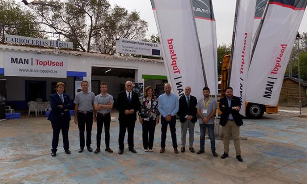 Manzanares inaugura la I Feria Nacional de Vehículos Industriales de Ocasión