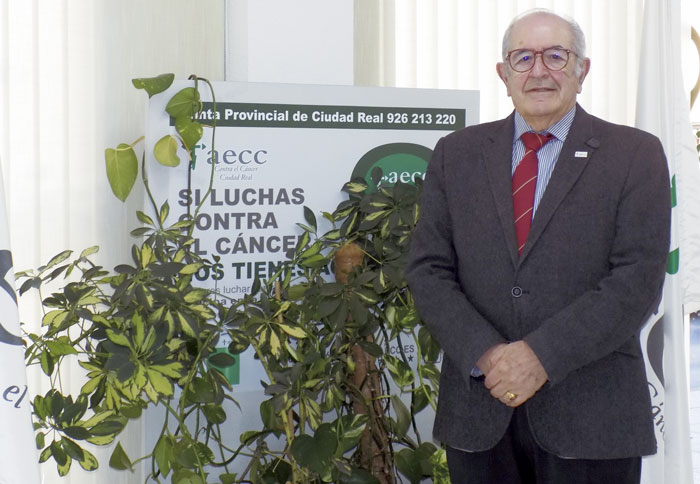 Félix Peinado Carvajal, presidente de la Asociación Española Contra el Cáncer en Ciudad Real
