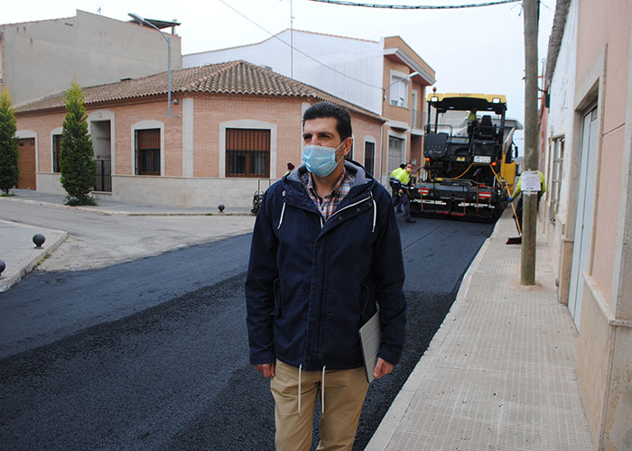 El Plan de Pavimentación 2021 de Valdepeñas se realiza en 16 calles con 460.000 euros de inversión