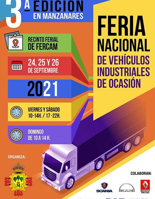 Todo listo para la III Feria Nacional de Vehículos Industriales de Ocasión en Manzanares