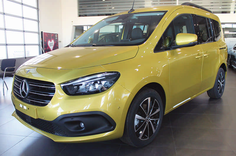 Nuevo Clase T: El monovolumen compacto de Mercedes-Benz