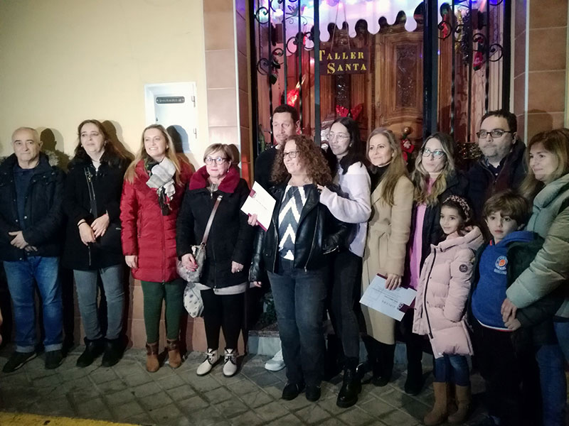 <strong>Una vivienda convertida en el Taller de Santa y la papelería TBO, ganadores del III Concurso de Decoración Navideña de Fachadas y Escaparates de Valdepeñas</strong>