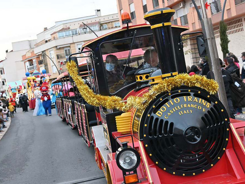 <strong>El Tren Neumático comienza a recorrer este martes las calles de Valdepeñas</strong>