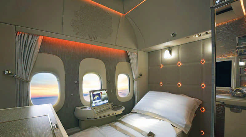 Diseño de interiores en aviones y barcos