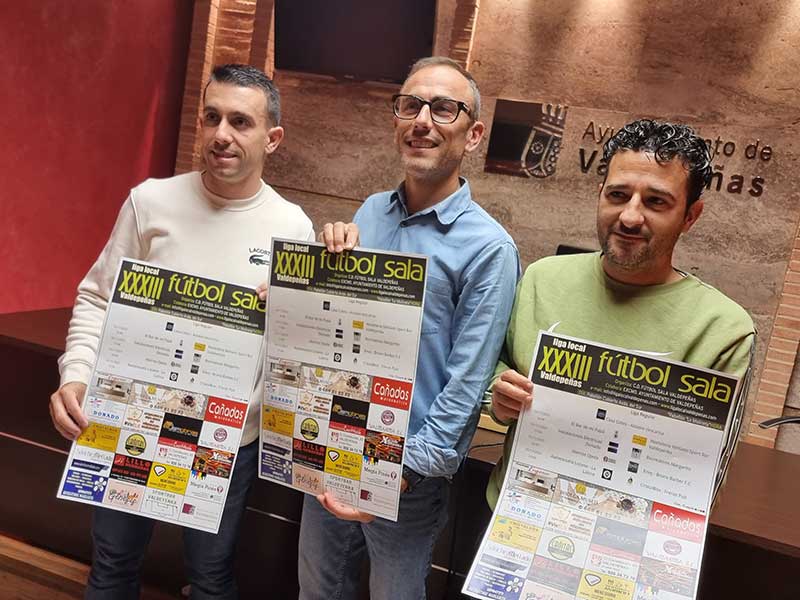 Valdepeñas recupera la XXXIII Liga Local de Fútbol Sala con nueve equipos