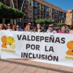 La VII Marcha por la Inclusión de Valdepeñas se hace oír para dar visibilidad a las personas con discapacidad