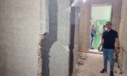 El pabellón de La Molineta cierra por obras de mejoras en techo, renovación de baños e iluminación