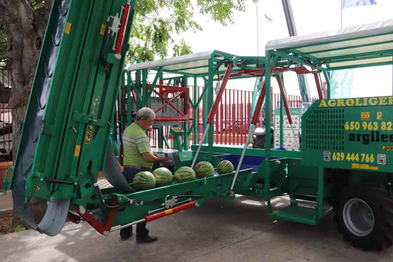 Fercam 2024 premia una máquina autopropulsada de recolección de melones y sandías