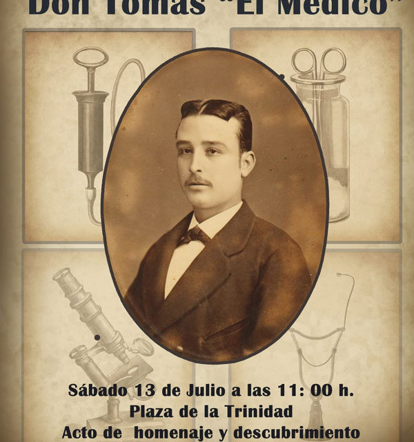 Villanueva de los Infantes homenajeará a Don Tomás el Médico con una placa en su casa familiar
