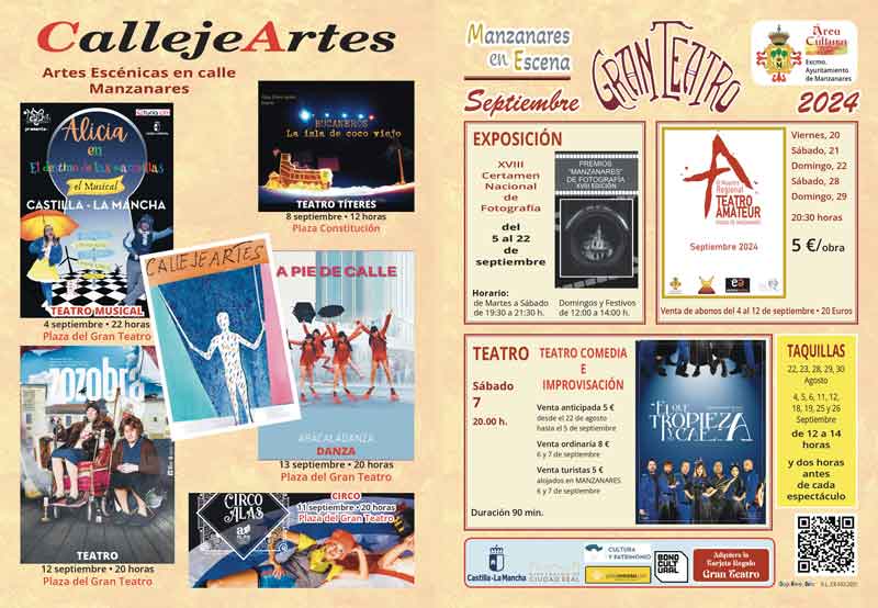 ‘CallejeArtes’ saca los espectáculos del Gran Teatro a la calle