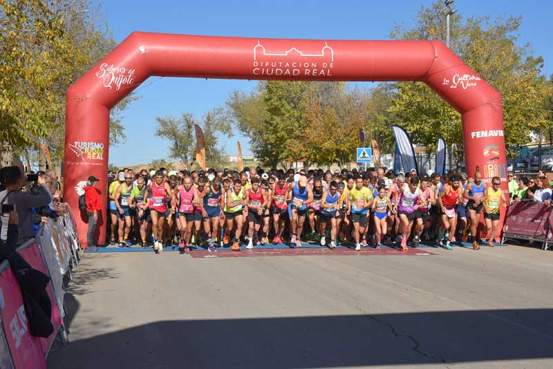 Rosario García Cervigón y Francisco Serrano vencen en el 10k de La Solana