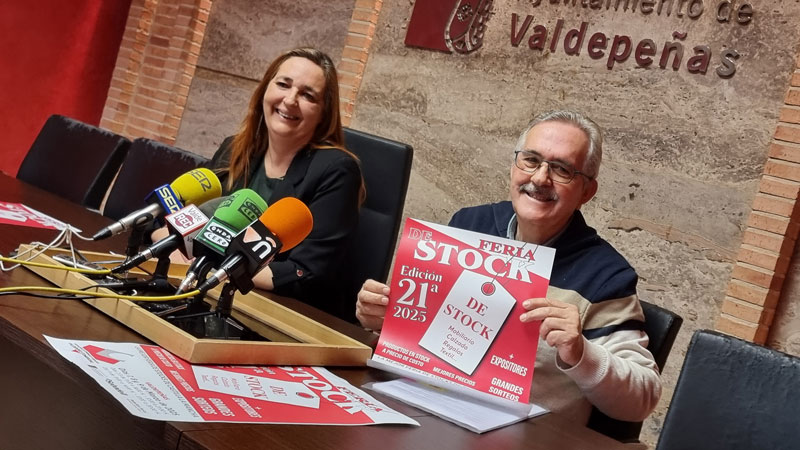 La 21ª Feria del Stock de Valdepeñas se celebrará los días 7, 8 y 9 de marzo