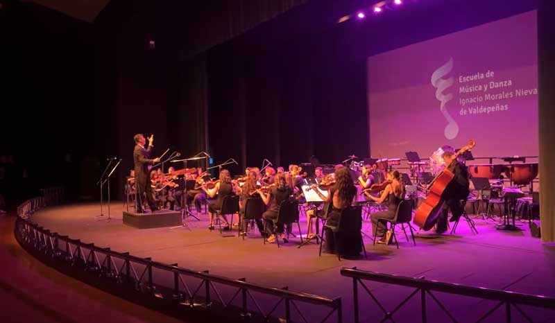 La banda de la Escuela Municipal de Música y Danza de Valdepeñas, en concierto el viernes 28