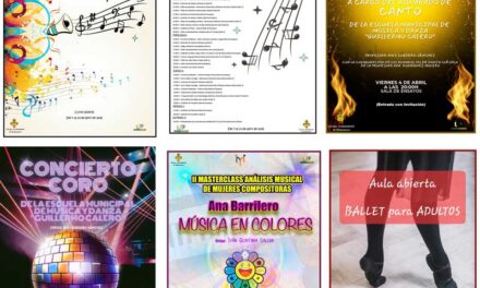 La Escuela de Música y Danza ‘Guillermo Calero’ celebra su VIII Semana Cultural