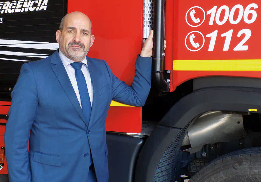 Julián Triguero, presidente del Consorcio SCIS (Servicio Contra Incendios y de Salvamento de la Provincia de Ciudad Real)