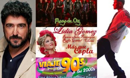 Antonio Orozco, Abraham Mateo, Mägo de Oz y Un viaje a los 90, en las Fiestas del Vino de Valdepeñas