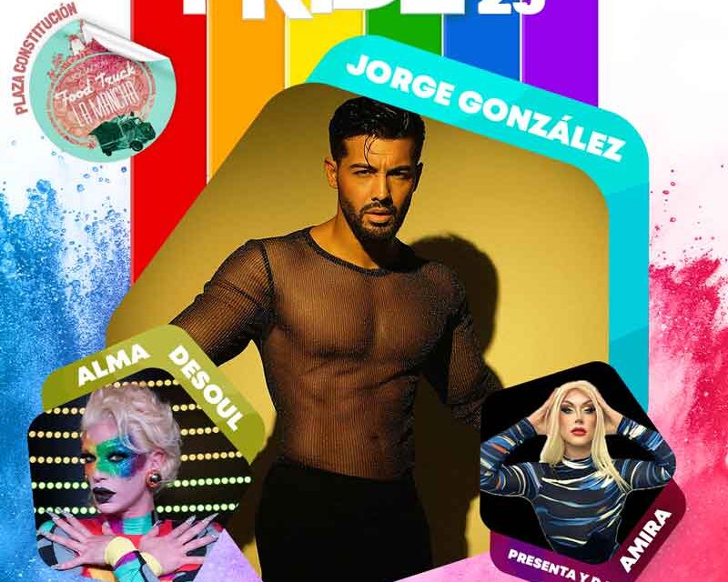 El artista Jorge González encabeza el cartel del Pride de Valdepeñas, para el 21 de junio