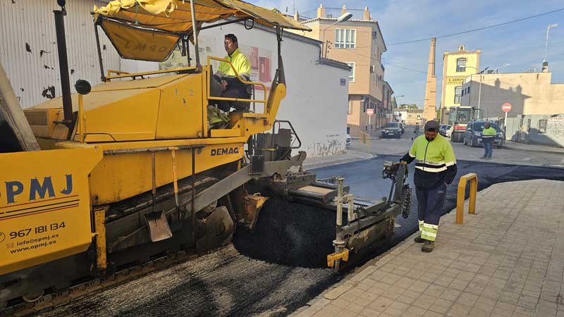 En marcha un nuevo plan de pavimentaciones
