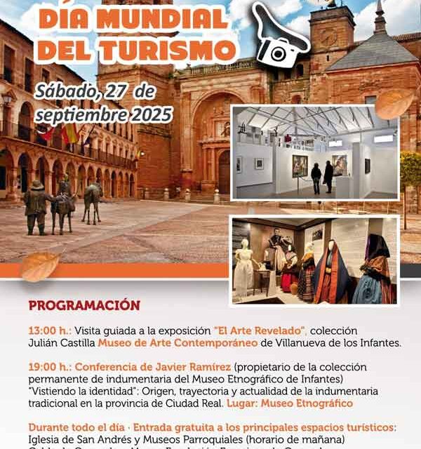 Villanueva de los Infantes celebra el Día Mundial del Turismo con visitas guiadas, conferencias y entrada gratuita a sus principales espacios patrimoniales