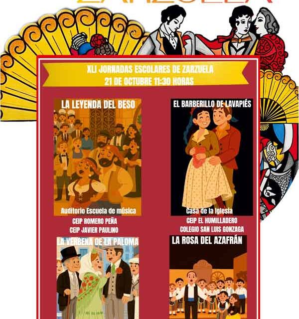 Nervios e ilusión en los cientos de alumnos y alumnas que participan mañana en las 41 Jornadas Escolares de la Semana de la Zarzuela