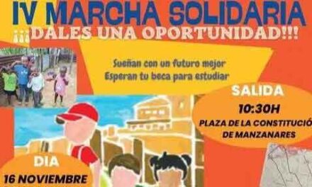 La ONGD Siempre Adelante Manzanares anima a participar en la IV Marcha Solidaria