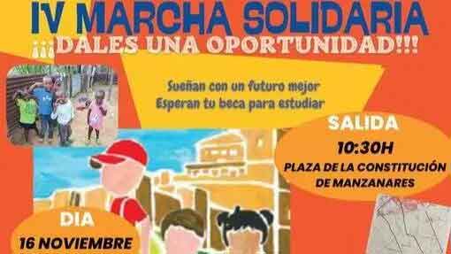 La ONGD Siempre Adelante Manzanares anima a participar en la IV Marcha Solidaria